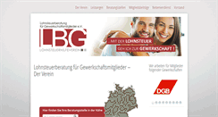 Desktop Screenshot of lohnsteuer-gewerkschaft.de
